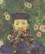 Portrait of the Postman Joseph Roulin (nn04) Vincent Van Gogh
